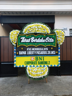 Papan Bunga Duka di Kaserangan