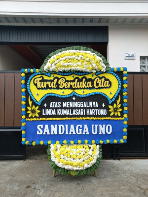 Papan Bunga Duka di Kaserangan